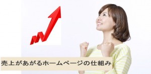 売上があがるホームページの仕組み